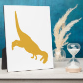 Dinosaurier Yellow Fotoplatte (Seite)