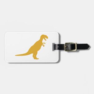 Dinosaurier Yellow Gepäckanhänger