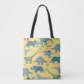Dinosaurier Yellow Tasche (Vorderseite)