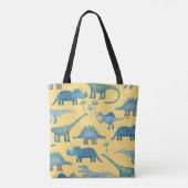 Dinosaurier Yellow Tasche (Rückseite)