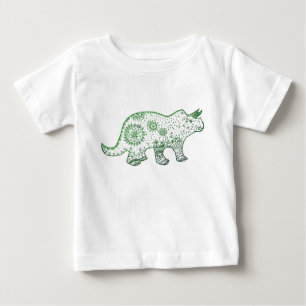 Dinosaurier Zeichnend T - Shirt