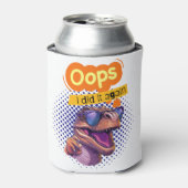 Dinosaurier-Zitat Dosenkühler (Kanne Vorderseite)