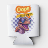 Dinosaurier-Zitat Dosenkühler (Rückseite)