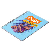 Dinosaurier-Zitat Notizblock (Linke Seite)