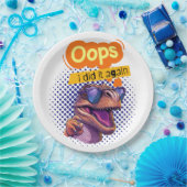 Dinosaurier-Zitat Pappteller (Party)