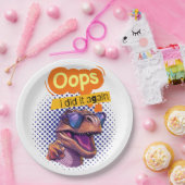 Dinosaurier-Zitat Pappteller (Party)