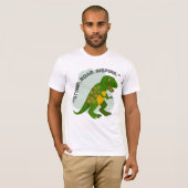 Dinosaurier-Zitat T-Shirt (Vorne ganz)