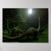 Dinosaurier zum Mittagessen Poster (Vorne)