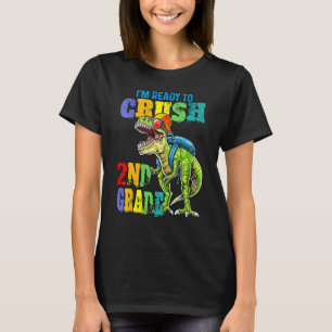 Dinosaurier zurück zur Schule Ich bin bereit, die T-Shirt