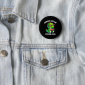 Dinosaurier Zurück zur Schule Lesebücher Lustiger Button (Beispiel)