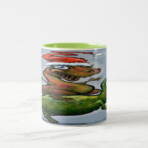 Dinosaurier Zwei-Tone-Kaffee-Tasse Zweifarbige Tasse
