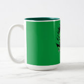 Dinosaurier Zweifarbige Tasse (Links)