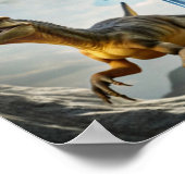 Dinosaurierabenteuer - Erkundung im Freien Poster (Ecke)