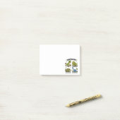 Dinosaurierarten Lernen für Kinder Post-it Klebezettel (Auf Schreibtisch)
