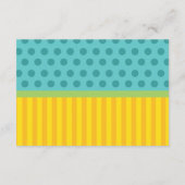 Dinosaurierbücher für Babykarte Begleitkarte (Rückseite)