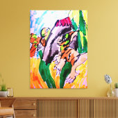 Dinosaurierfelsen leinwanddruck (Insitu (Wohnzimmer))