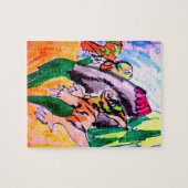 Dinosaurierfelsen  puzzle (Horizontal)