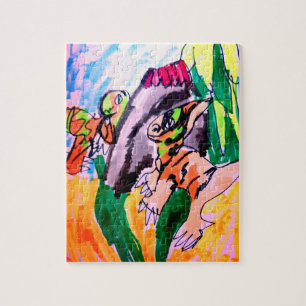 Dinosaurierfelsen puzzle
