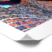 Dinosaurierhaut abstrakt poster (Ecke)