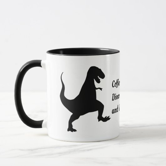 Dinosaurierkaffee Tasse (Links)