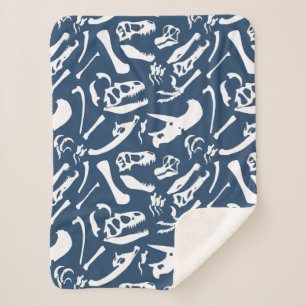 Dinosaurierknochen (blau) sherpadecke