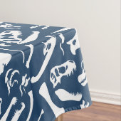 Dinosaurierknochen (blau) tischdecke (Beispiel)