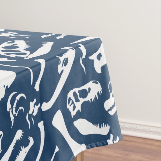 Dinosaurierknochen (blau) tischdecke (Beispiel)
