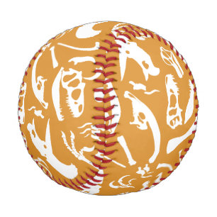 Dinosaurierknochen (Gold) Baseball