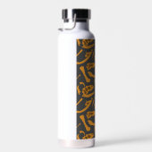 Dinosaurierknochen (grau) trinkflasche (Rechts)