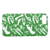 Dinosaurierknochen (grün) Case-Mate iPhone hülle (Rückseite (Horizontal))