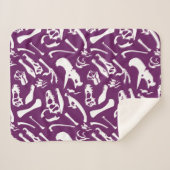 Dinosaurierknochen (Lila) Sherpadecke (Vorderseite (Horizontal))
