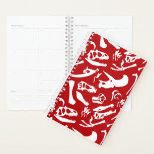 Dinosaurierknochen (rot) planer