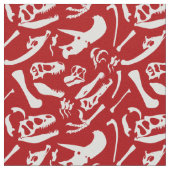 Dinosaurierknochen (rot) stoff (Nahaufnahme)