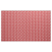 Dinosaurierknochen (rot) stoff (Yard (91,4 cm))