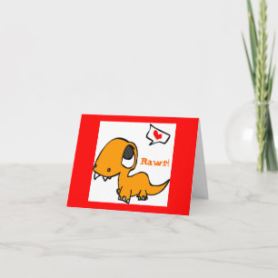 DinosaurierLiebe Karte