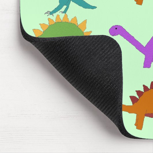 Dinosauriermuster mousepad (Ecke)