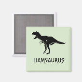 Dinosauriername anpassen magnet (Vorderseite/Rückseite)