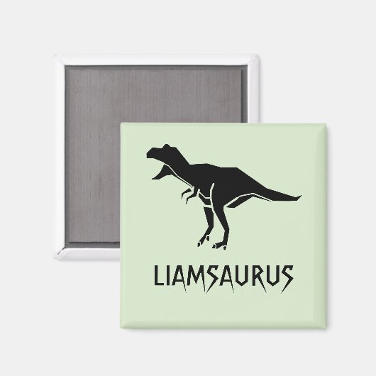 Dinosauriername anpassen magnet (Vorderseite/Rückseite)