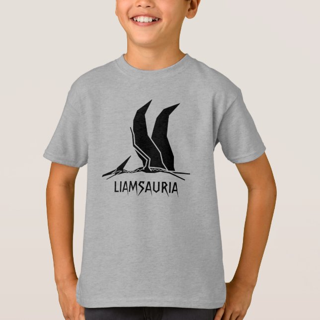 Dinosauriername anpassen T-Shirt (Vorderseite)
