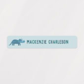 Dinosauriername Etiketten (Design 1)