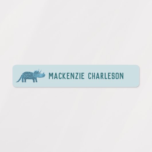 Dinosauriername Etiketten (Design 1)