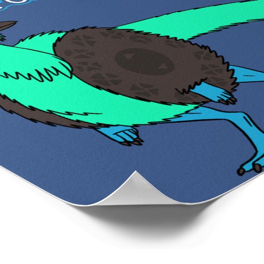 Dinosaurierposter - Orodromeus Poster (Ecke)