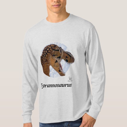DinosaurierRaglantyrannosaurus-Porträt Greg Paul T-Shirt (Vorderseite)