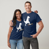 DinosaurierSkateboarding T-Shirt (Unisex)