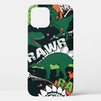 Dinosaurierskelett. Vintage Grunge Case-Mate iPhone Hülle
