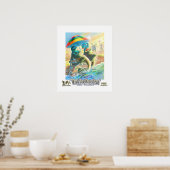 Dinosaurierurlaub wünscht, Sie wären hier Poster (Küche)