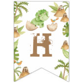 Dinosaurio Wimpelkette (Erste Fahne)