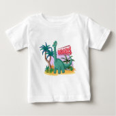 Dinosaurs baby t-shirt (Vorderseite)