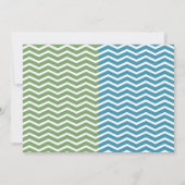 Dinosaurs Birthday Invitation | T-rex | Triceratop Einladung (Rückseite)