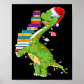 Dinosaurs Didn't Learn Math Funny Math Teacher Poster (Vorne)